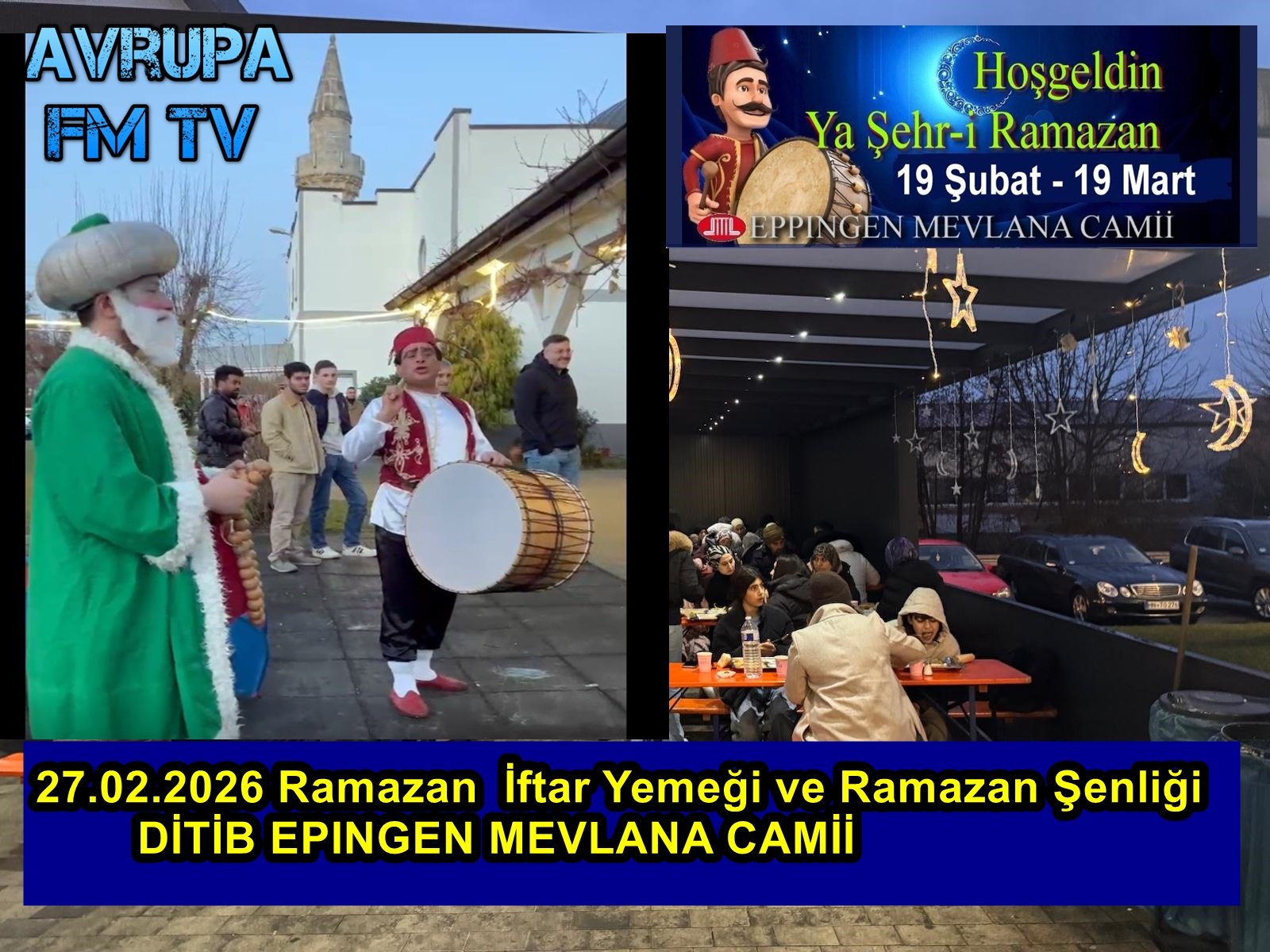 EPPİNGEN  DİTİB MEVLANA CAMİİ RAMAZAN ŞENLİĞİ