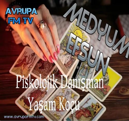 Tarot ve Kart Okuyucusu. Piskolojik Aile Danışmanı Sayın Medyum Efsun Hanım Canlı Yayın 29.11.2025  Cumartesi,  Akşam Canlı Yayın. Avrupa Saat 15:00 Türkiye Saat : 17:00
