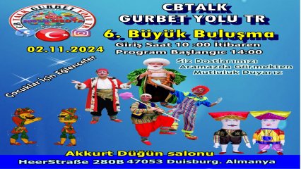 CBTALK  Gurbet Yolu 6. Büyük Bulusma Şenligiyle Halkla Buluşuyor